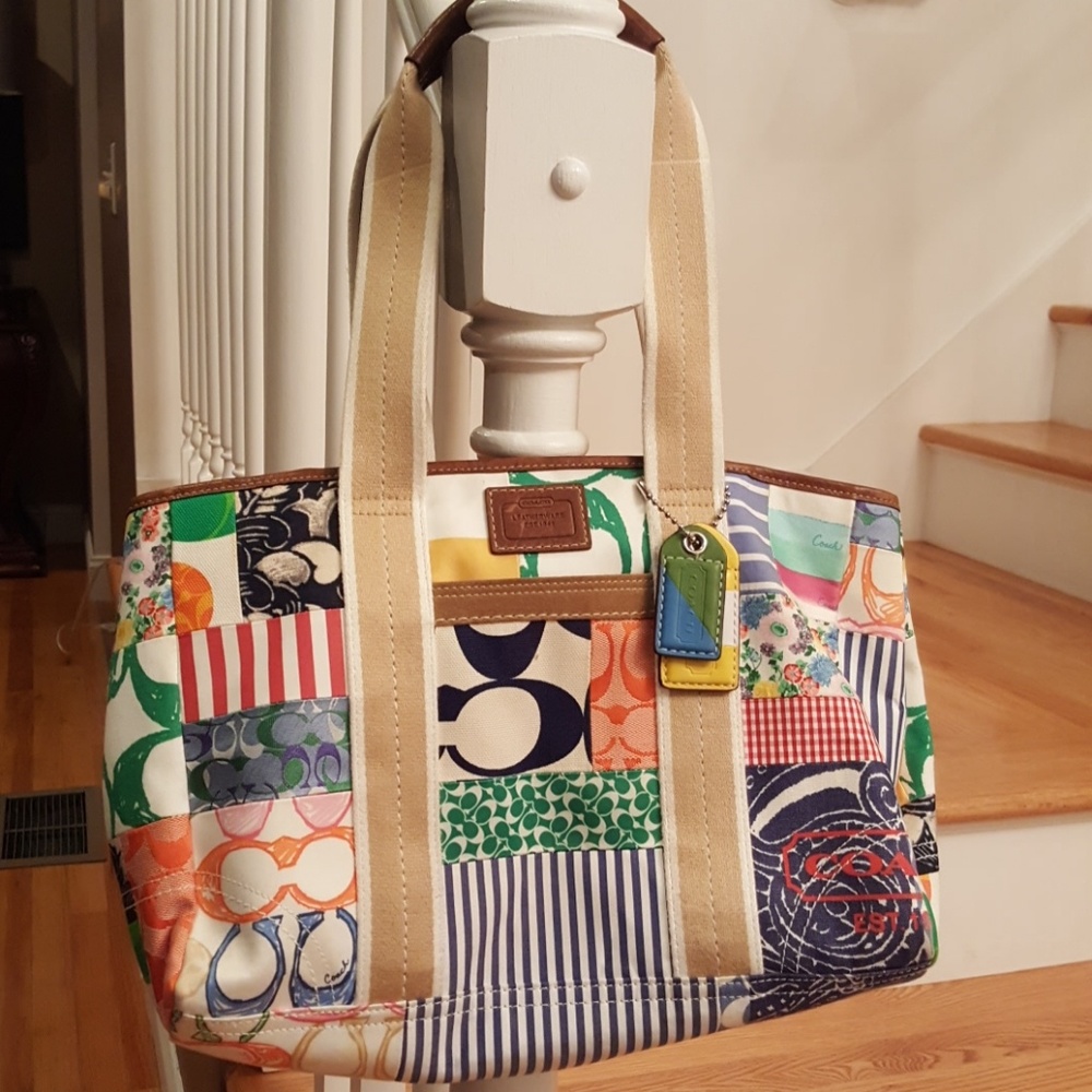 Authentic Coach Patchwork Purse